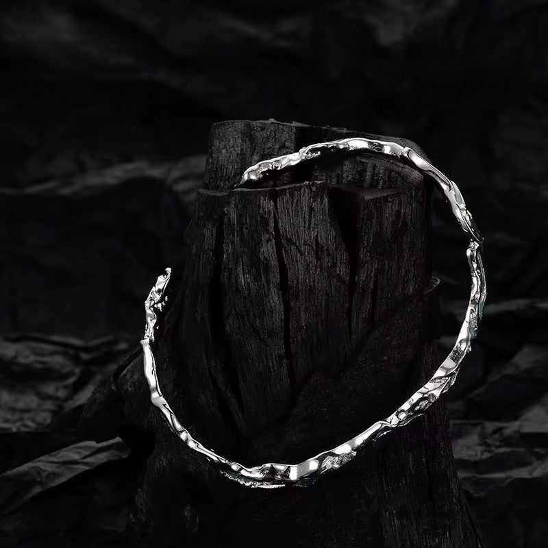 Sterling Silver Mint Blue Bracelet - Ice Lake