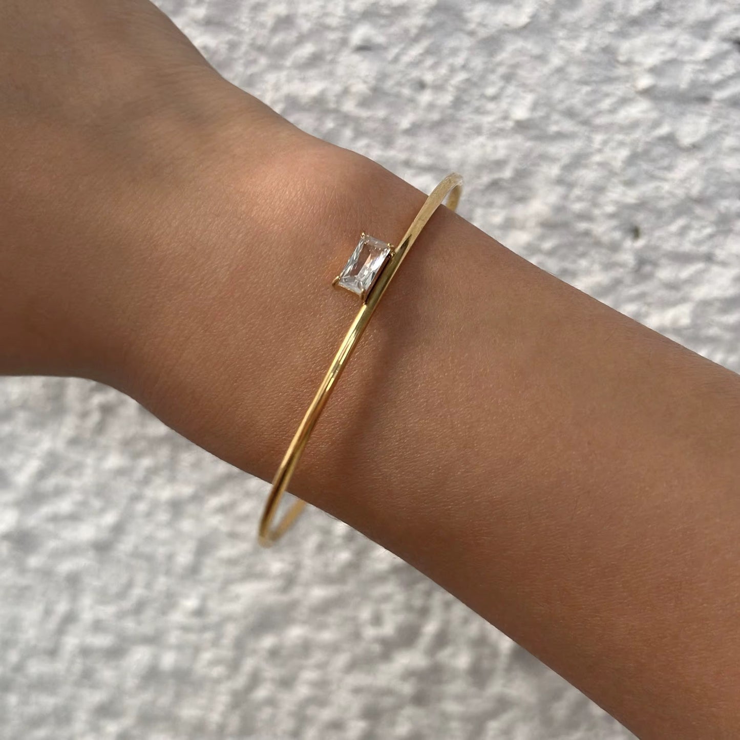 Gold Plated Stainless Steel Bracelet - Shine