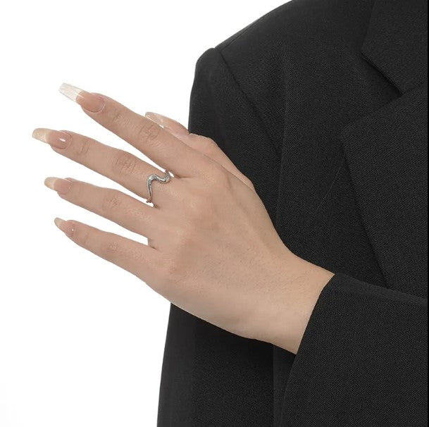 Sterling Silver Ring - Snake