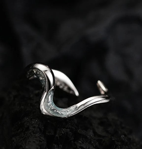 Sterling Silver Ring - Snake