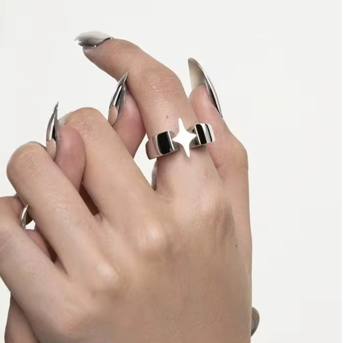 Stainless Steel Unisex Ring - Stern