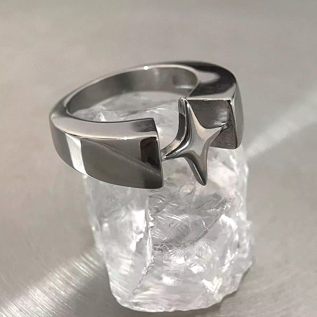 Stainless Steel Unisex Ring - Stern