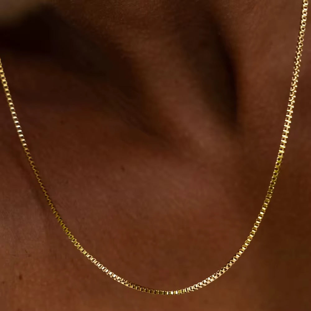 Gold Plated Stainless Steel Necklace - Playa