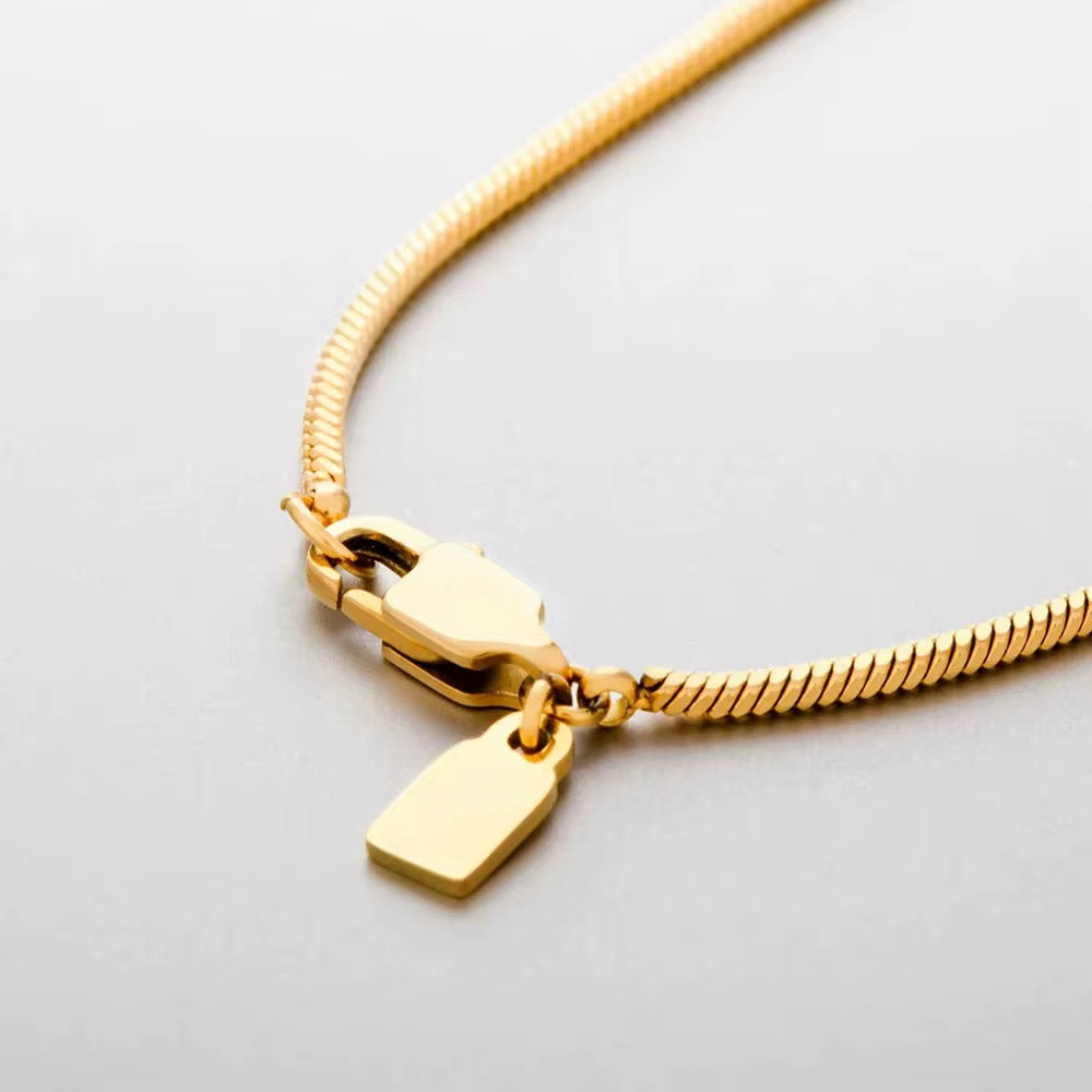 Gold Plated Stainless Steel Chain - Link